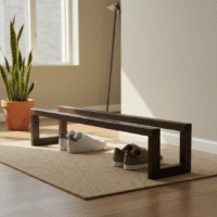 Полиця підлогова Black