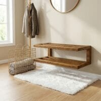 d30495772f81f8a9bc3473fb7c0d9fdb_48978e72-b5e0-42f0-a86a-8f9e379008fa Полиця дворівнева підвісна Maron