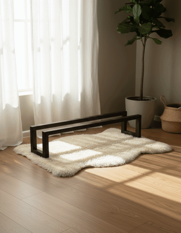 Полиця підлогова Black